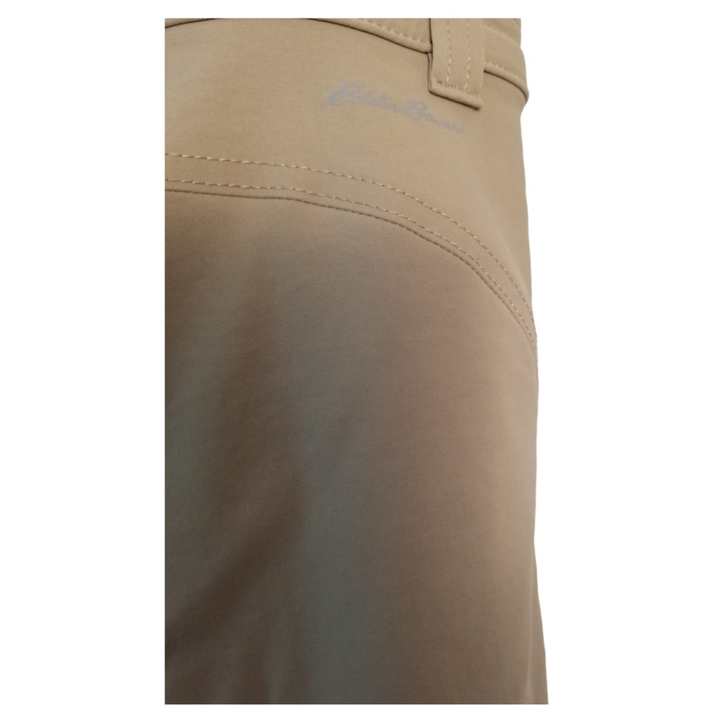 Eddie Bauer Khaki Capri Pants Women's Size 12 36 Inseam 21 in - Picture 3 of 4